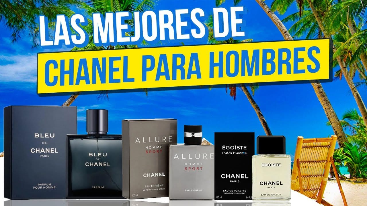 Descubre los 5 mejores perfumes de Chanel para hombre: la elección perfecta para ti