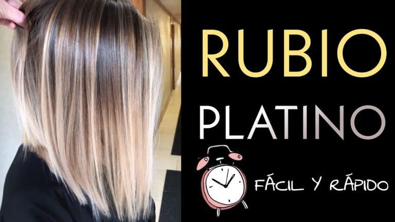 Mecha Rubio Platino: Cómo conseguir el look de cabello