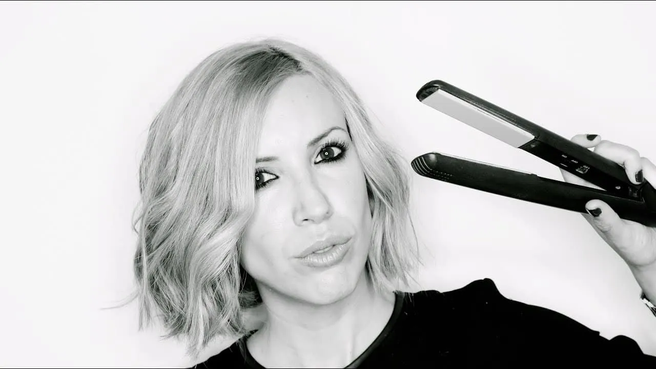 Melena corta con ondas: cómo peinar un corte bob Melena corta con ondas suaves: cómo peinar un corte bob