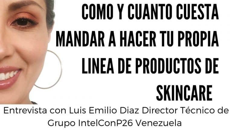 ¿Cuánto cuesta crear una línea de cosméticos propia en España?