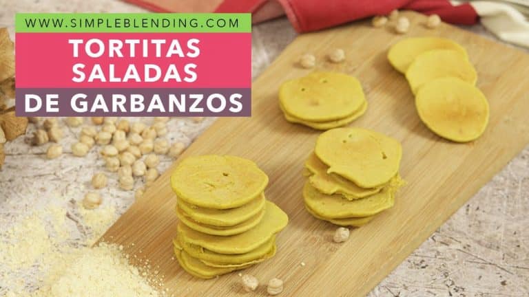 Deliciosas tortitas con harina de garbanzo