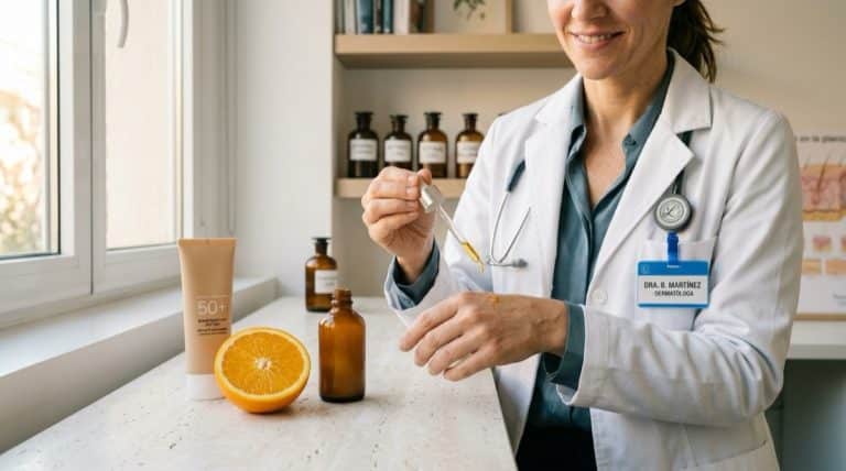 Vitamina C Pura y Ácido Ferúlico · Fotografía Editorial Documental 16:9